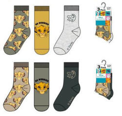  Disney Az Oroszlánkirály No Worries gyerek zokni 23-34