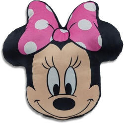  Disney Minnie Head 3D formapárna, díszpárna 35 cm Velúr