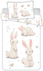  Nyuszi Rest gyerek, ovis ágyneműhuzat 100x135 cm, 40x60 cm - tisztitoszertrendelek