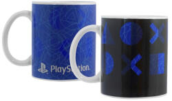  PlayStation Blue hőre változó porcelán bögre 325 ml Díszdobozban