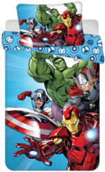  Bosszúállók Light Blue gyerek, ovis ágyneműhuzat 100×135 cm, 40×60 cm