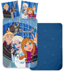  Disney Jégvarázs Friends ágyneműhuzat 140×200cm, 70×90 cm - tisztitoszertrendelek