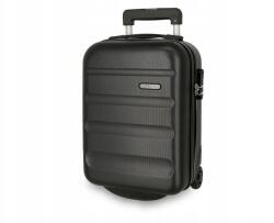 Joumma Bags Roll Road Flex Fekete, Praktikus mini utazóbőrönd, 40x30x20cm, 24L, (5849960)