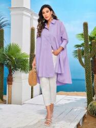 Shein Lila Aszimmetrikus Oversize Ing (xs) (478983)