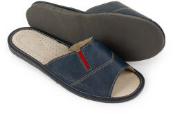  Férfi légáteresztő papucs, 43-as méret | sötétkék
