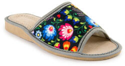  Női papucs 38-as méret | virágmintás