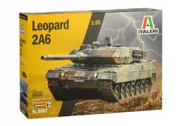 Italeri Tartálykészlet 6567 modell - Leopard 2A6 (1: 35) (8001283065672)