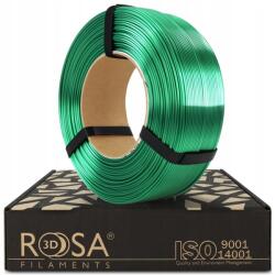Rosa 3d Filament PLA-Silk Refill Rosa3D Emerald Green Zöld 1kg (4359)