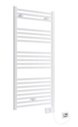 Sanotechnik E-BOZEN elektromos fürdőszobai fűtőtest, termosztáttal, fehér, 600 W (BE120)