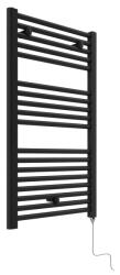Sanotechnik E-INNSBRUCK CONTRACT elektromos fürdőszobai fűtőtest, fekete, 500 W (ES092)