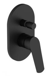 Sanotechnik SANOSOHO falsík alá építhető kétfunkciós csaptelep, fekete (729-9)