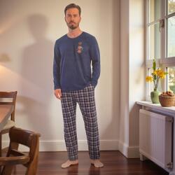 Vienetta FÉRFI hosszú pizsama extra méretben 3XL 104302