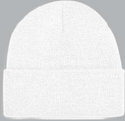 Beechfield kötött duplafalú visszahajtott sapka - White (B045WHI)