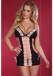 Livco Corsetti Maddi szexi csipkés kombiné hálóing hozzáillő tangával L/XL