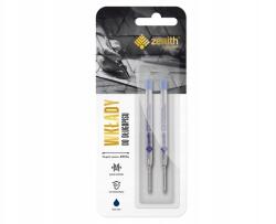 ZENITH golyóstoll utántöltő 0, 8 mm, kék, 2 db, bliszter, 115402 (5906340663262)