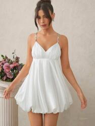 Shein Szatén Mini Ruha Strasszokkal (xs) (583498)