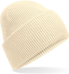 Beechfield Polylana® duplafalú, visszahajtható sapka - Vanilla (B385RVAN)