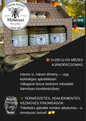  Mézes harmónia ajándékcsomag (3x250 g)