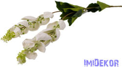  Medinilla virágos ág 110cm - Törtfehér