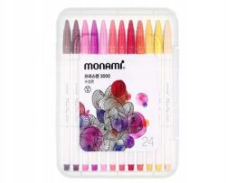 Monami Színes markerek készlet Monami Plus Pen 3000, 0, 4 mm, 24 szín (160-2431)