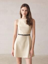 Shein Bézs Mini Ruha Övvel (L) (577116)