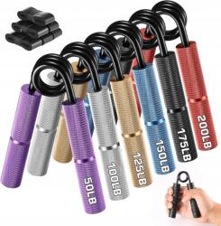 Kéz- és ujjtréner, edzőszett 6 db (50-200IB) Hozzen (AEHOGT0101)