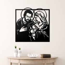 DUBLEZ Decorațiune din lemn al Sfintei Familii