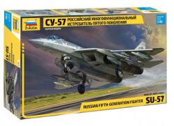 Zvezda Model Kit repülőgép 4824 Sukhoi SU-57 (1: 48)