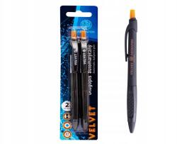 Astra 2 db Astrapen Velvet, Golyóstoll 0, 7 mm, kék, bliszter, 201022030 (AS201022030)
