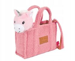 Perletti Gyerek plüss kézitáska levehető játékkal, Perletti Toys, Unikornis Lola, (13097)