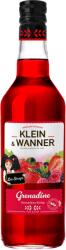 Klein & Wanner grenadine szörp (700 ml)