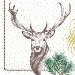 Mank Textilhatású dekorszalvéta "Gustav" 40x40 cm 50 lap/csomag