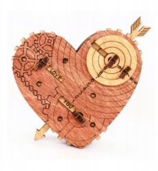  iDventure fa szív alakú széf (ID1119)