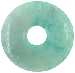  Donut (fánk) medál - Jade 3cm