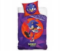 Carbotex Megfordítható pamut ágynemű Hedgehog Sonic Prime, 140/200+70/90, SONIC23602 (SONIC236022-PP/140X2)