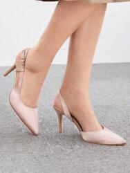 Shein Sarok Nélküli Magassarkú Cipő Csattal (36) (577670)