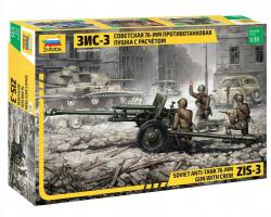 Zvezda 3671-es katonai modellkészlet ZIS-3 legénységgel (1: 35) (3671)