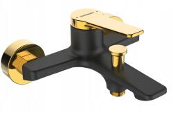 Kuchinox Alanis Bqi 710G kádtöltő csaptelep Fekete Arany black Gold (BQI 710G)