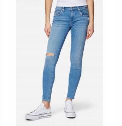 Mavi Kék Szűk Szárú Farmer Dzsína Nadrág Lyukakkal (29/32) (488779)