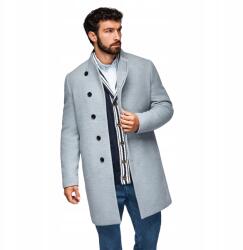 Ombre Férfi kabát, Size S, szürke melange (168855)