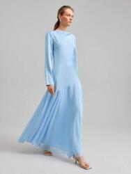 Shein Kék Hosszú Ujjú Maxi Ruha (L)