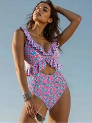 Shein Fehér Virágos Fürdőruha (L) - allegro - 1 615 Ft