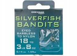 Drennan Silverfish Bandits szakáll nélküli szerelék 18-as méret 3 font (69-070-018)