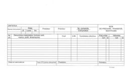 Dacline Bon transfer carnet A5 cu coperta 100 file cusute (DIB500BTC)