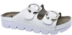 Dr Feet Papuci Dr Feet 9002 alb - dama (MARIMEA: 37) (10481)