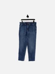 Hollister Sötétkék Mom Jeans (27/27) (490380)