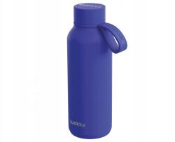 QUOKKA Solid, rozsdamentes acél kulacs termosz füllel, sötétkék, 510 ml, 40186 (40186)