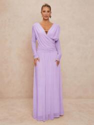 Shein Lila Hosszú Ujjú Maxi Ruha (M)