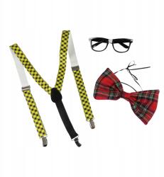 Rappa csokornyakkendő szemüveggel és nadrágtartóval (RA725874)