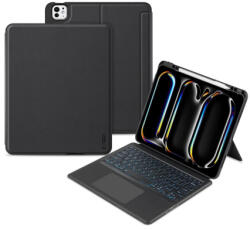 Tech-Protect SC Mag Pen Keyboard husa cu tastatura pentru iPad Pro 13'' 7-8gen 2024 / 2025, negru (TEC308590)